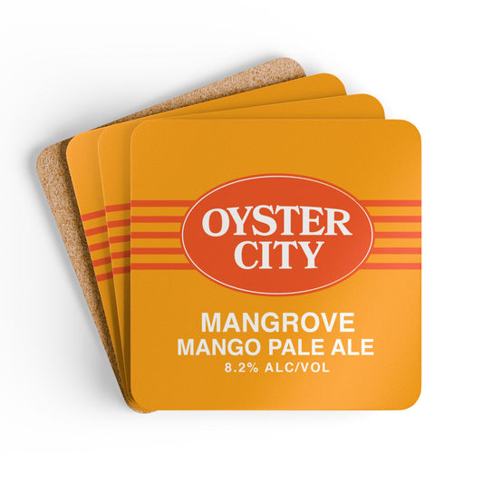 Mangrove Corkwood Coaster Set