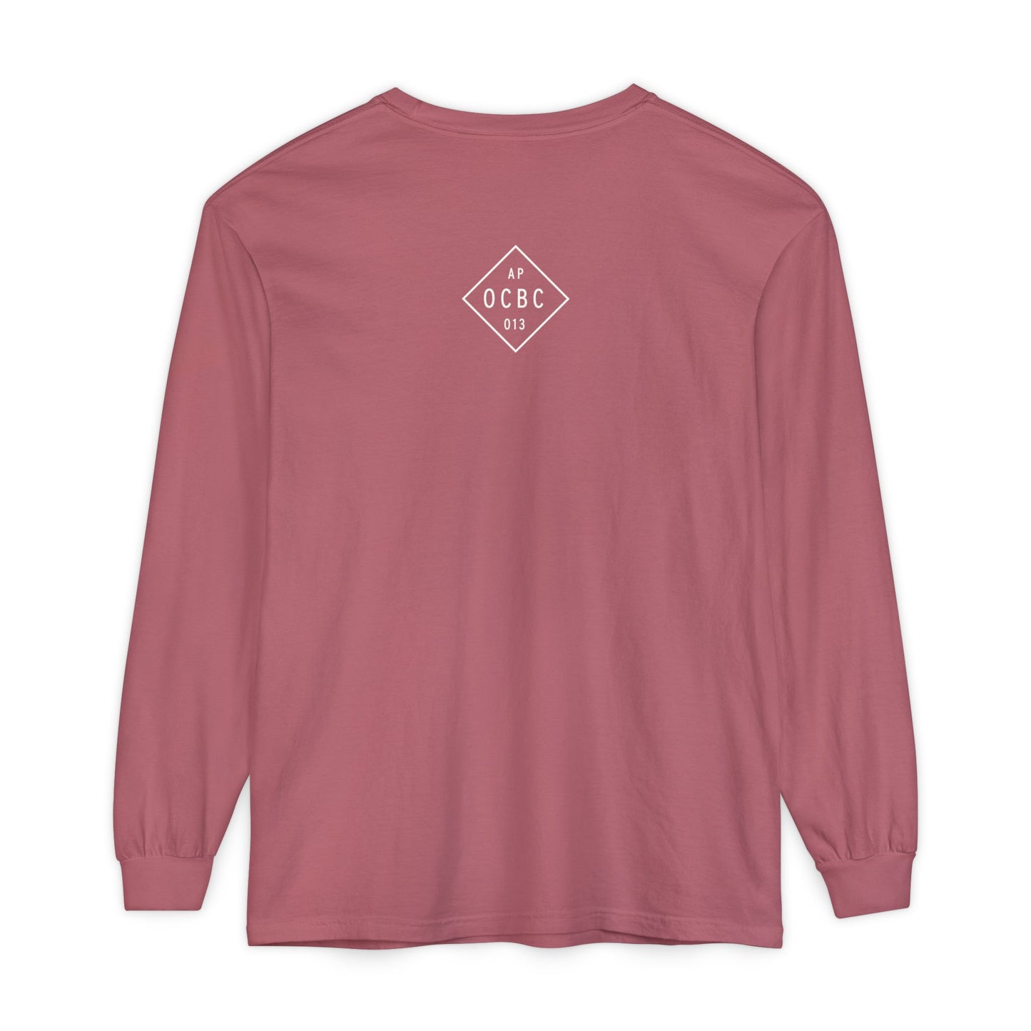 Distressed AP Logo Long Sleeve Tee